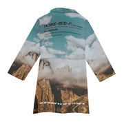 "Rocky Mountain" Homebody Friends Robe mockup back view