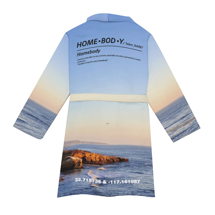 San Diego Homebody Friends Robe
