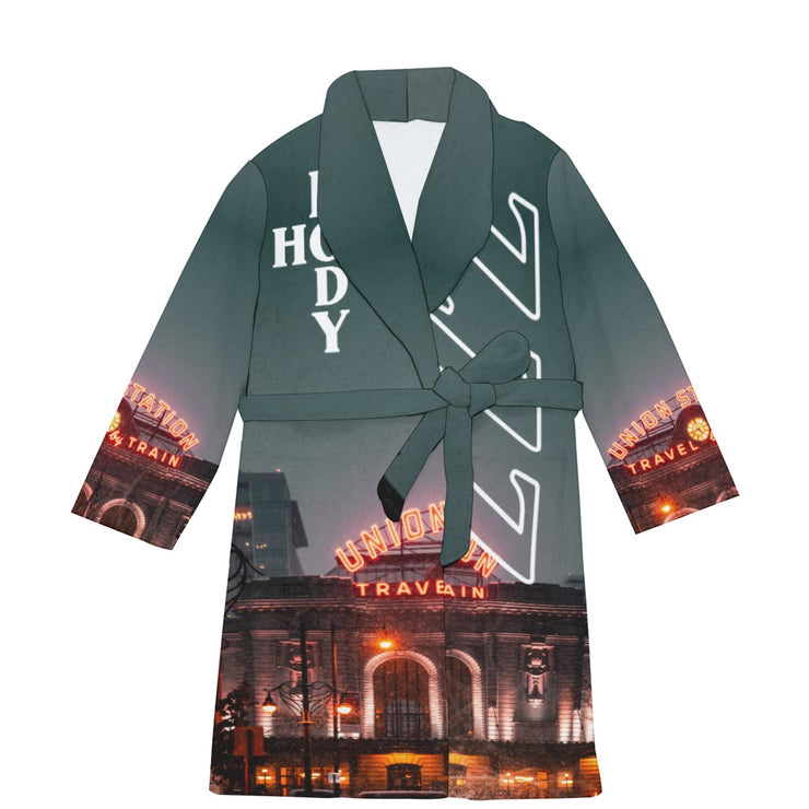 "Denver" Homebody Friends Robe mockup front view