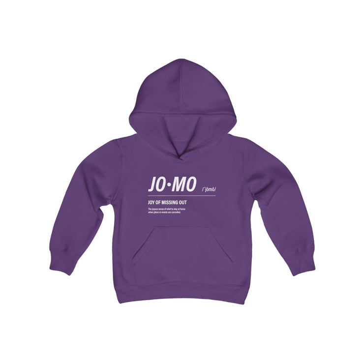 Youth JOMO Hoodie - Homebody Friends