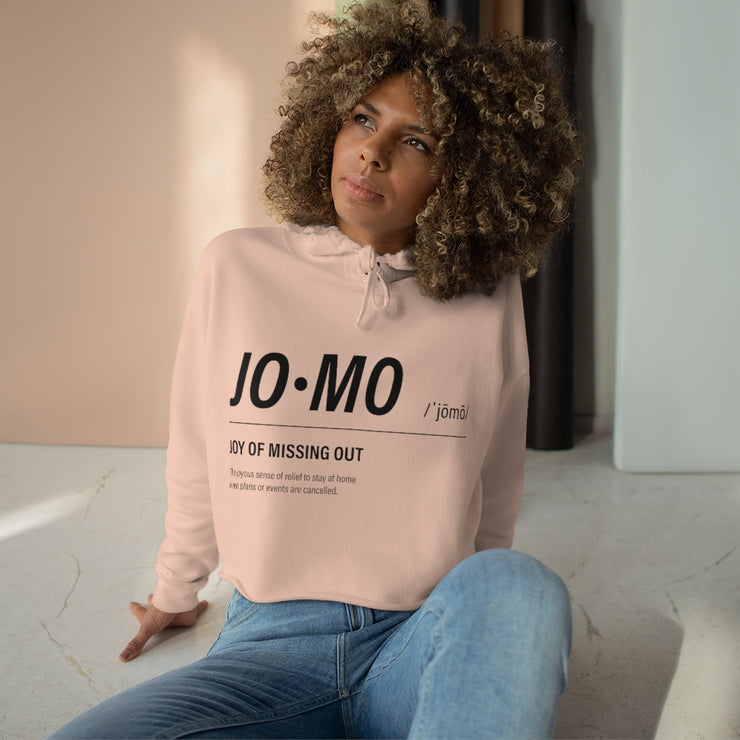 JOMO Crop Hoodie - Homebody Friends