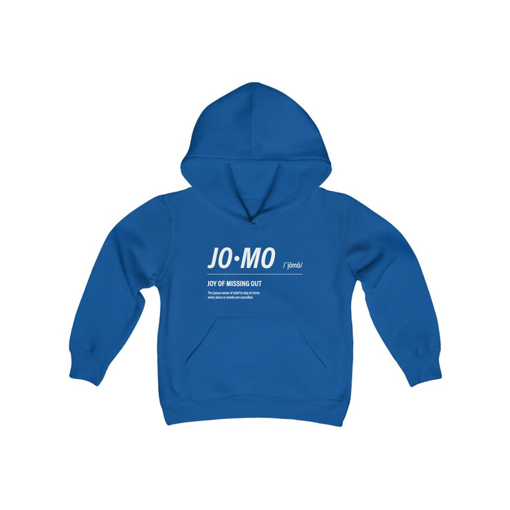 Youth JOMO Hoodie - Homebody Friends